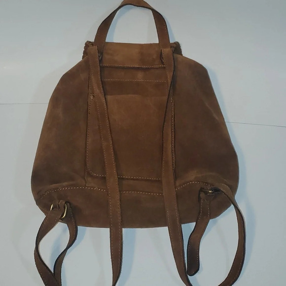 Patricia Nash Casape Backpack Burnished Suede Cognac DISCONTINUED main image 10